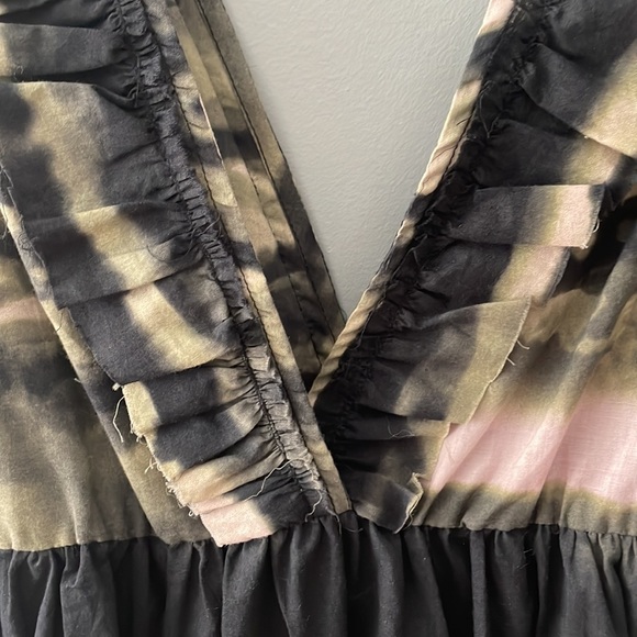 One Teaspoon Tie-Dye Cotton Dress - Picture 4 of 7